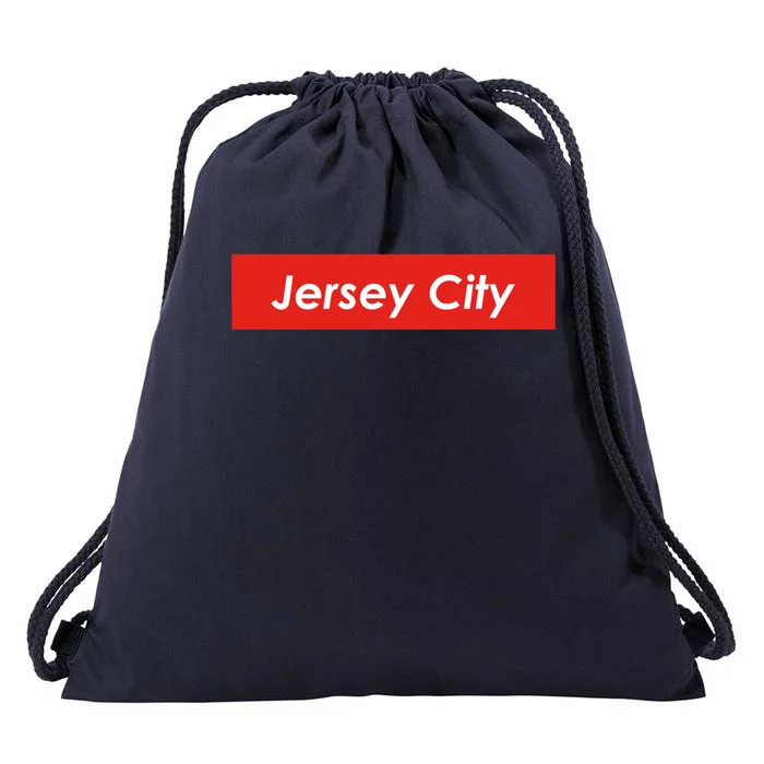 Jersey City New Jersey Gift Drawstring Bag