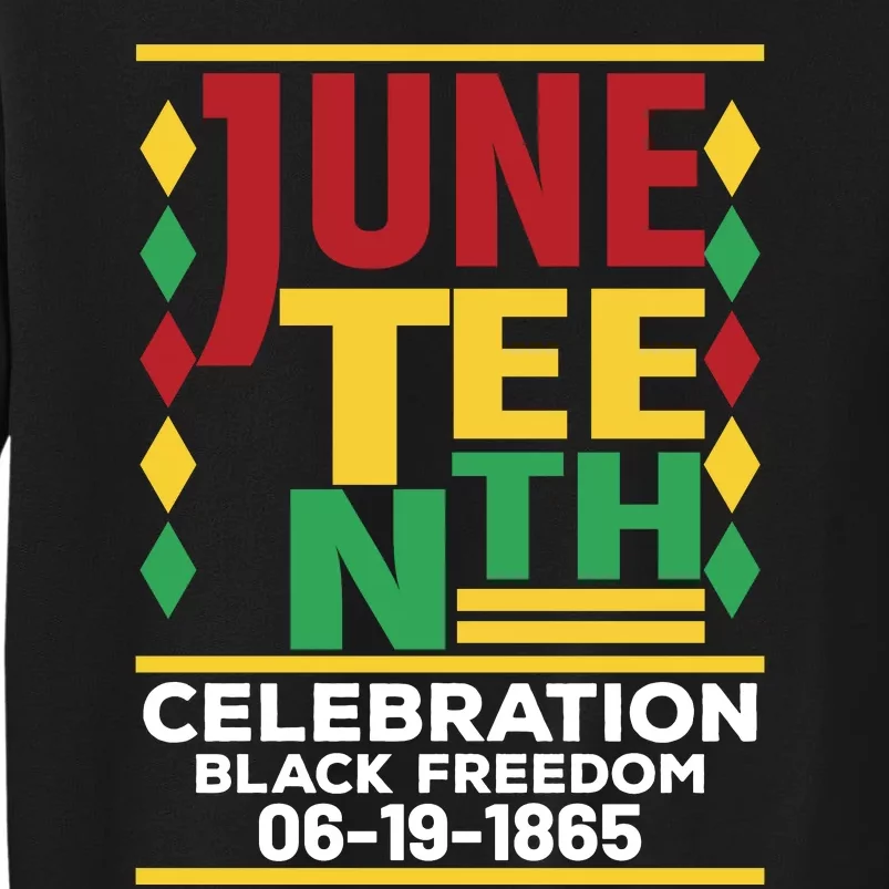 Juneteenth Celebration Of Black Freedom Sweatshirt