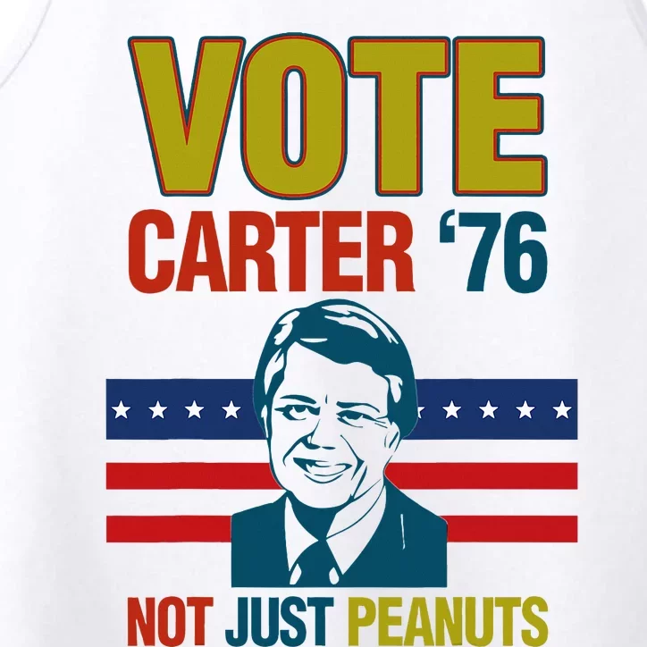 Jimmy Carter Quote Slogan Nuts 1976 President Performance Tank