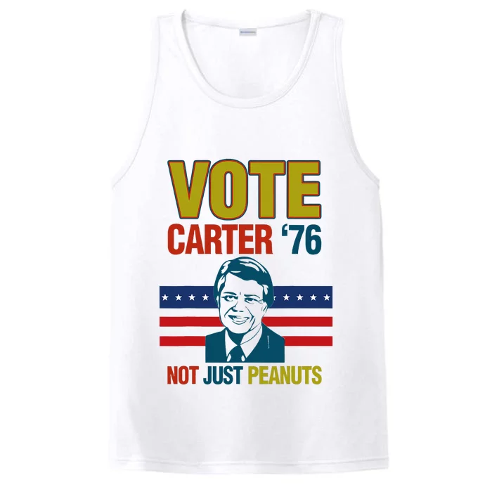 Jimmy Carter Quote Slogan Nuts 1976 President Performance Tank