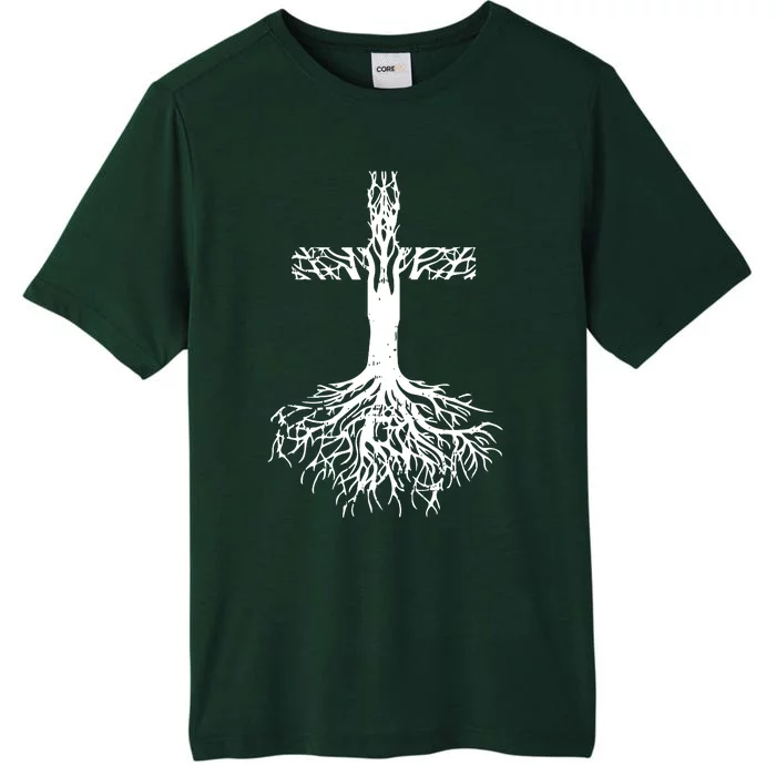 Jesus Cross Roots ChromaSoft Performance T-Shirt