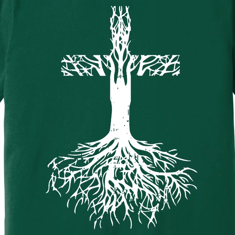 Jesus Cross Roots Premium T-Shirt