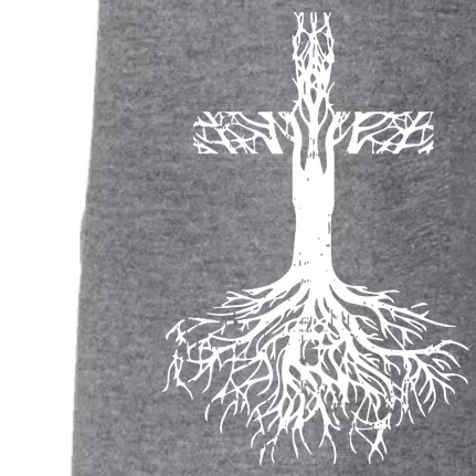 Jesus Cross Roots Doggie 3-End Fleece Hoodie