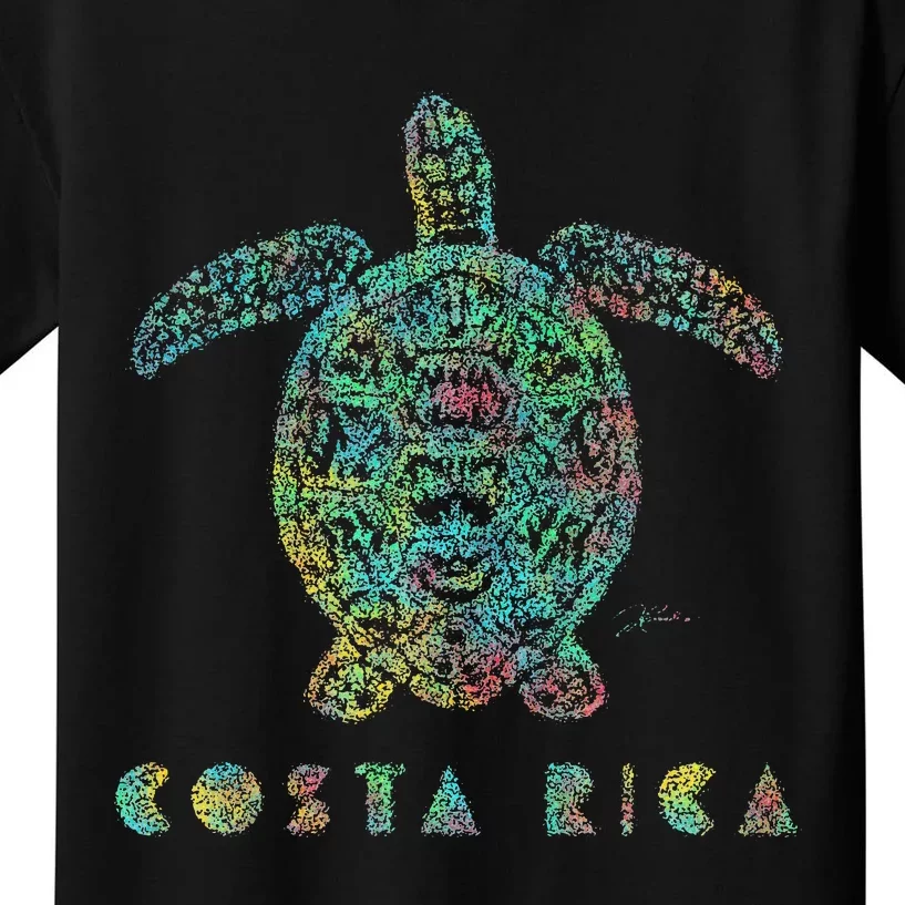 JCombs Costa Rica Sea Turtle Kids T-Shirt