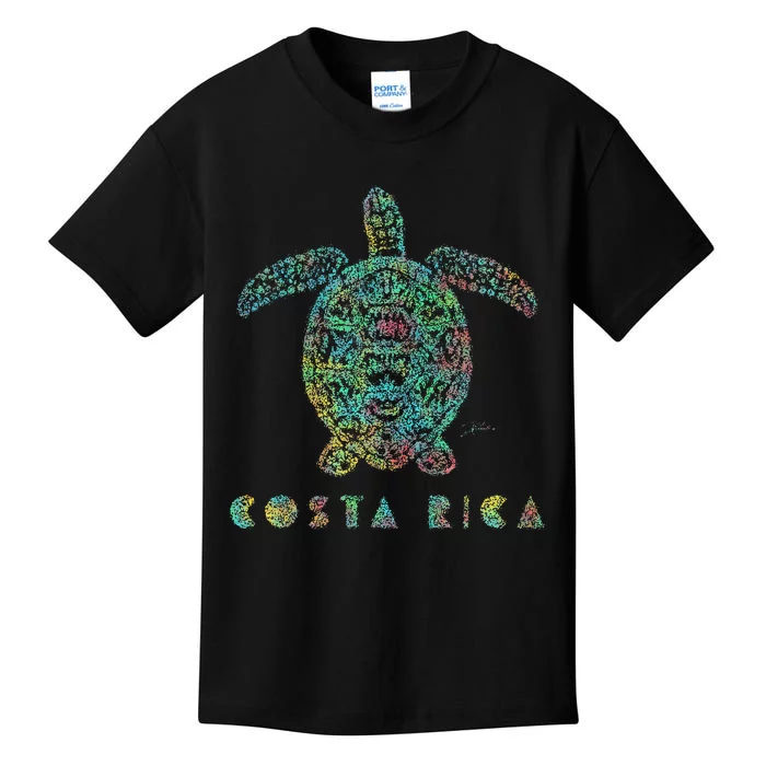 JCombs Costa Rica Sea Turtle Kids T-Shirt