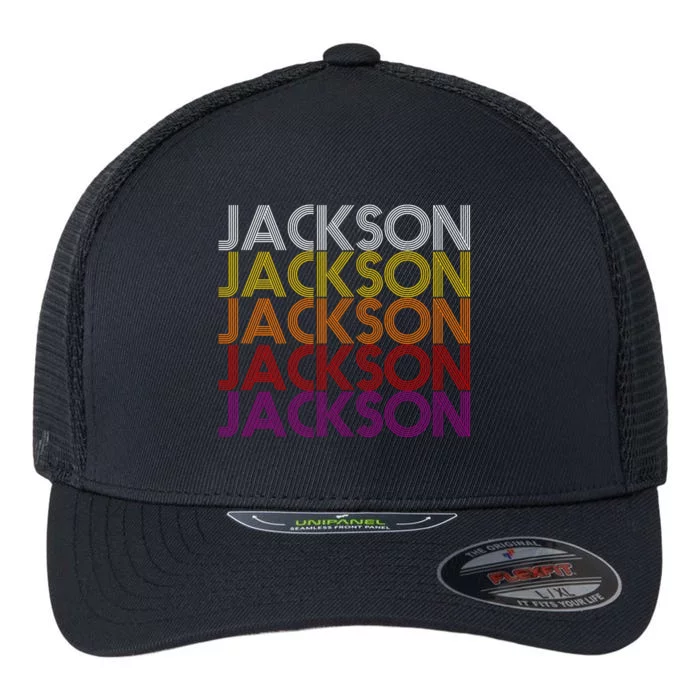 Jackson City Retro Flexfit Unipanel Trucker Cap