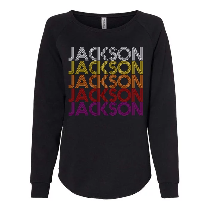 Jackson City Retro Womens California Wash Sweatshirt