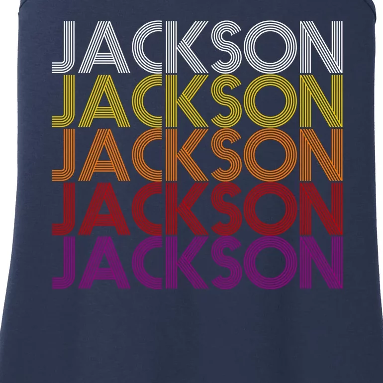 Jackson City Retro Ladies Essential Tank