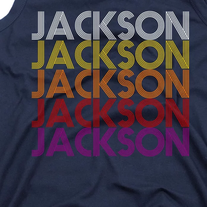 Jackson City Retro Tank Top