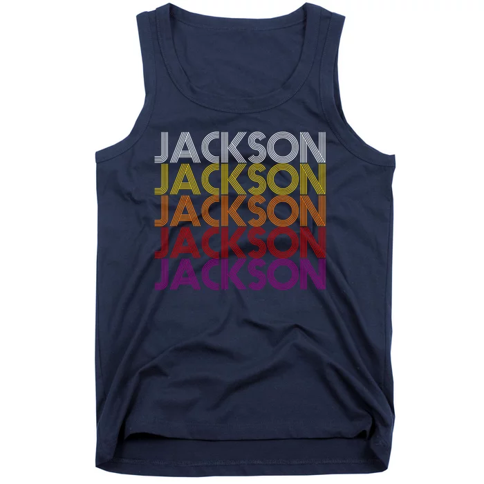 Jackson City Retro Tank Top