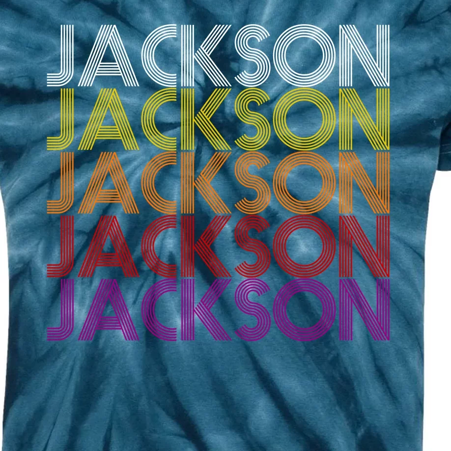 Jackson City Retro Kids Tie-Dye T-Shirt