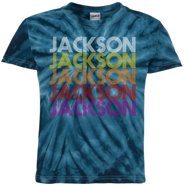 Jackson City Retro Kids Tie-Dye T-Shirt