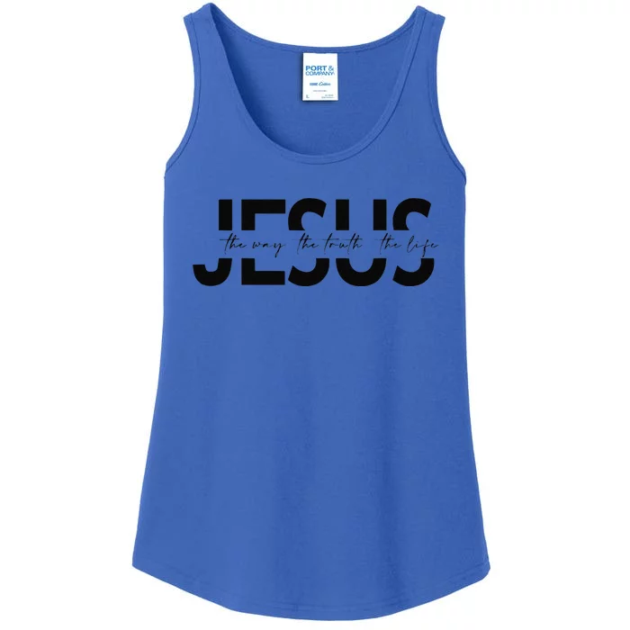 Jesus Christian Religious Bible Faith Gifts Ladies Essential Tank