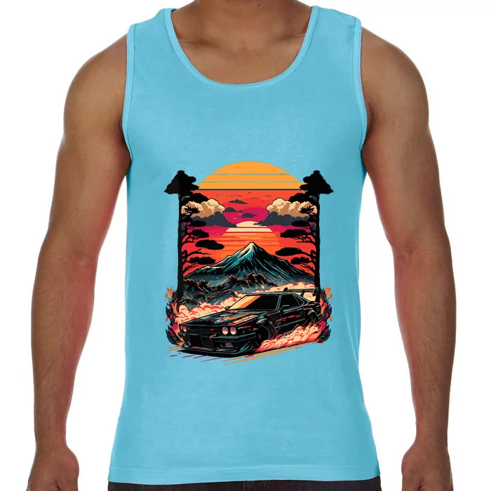 Japanese Car Racing Drifting Lover Racing Cars Jdm Legend Comfort Colors® Tank Top