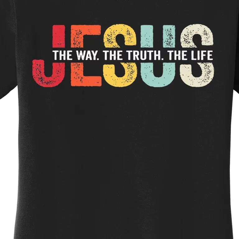 Jesus Christian Religious Bible Faith Gift Women's T-Shirt