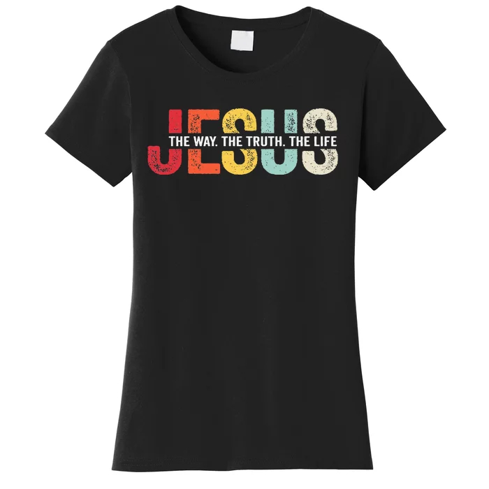 Jesus Christian Religious Bible Faith Gift Women's T-Shirt