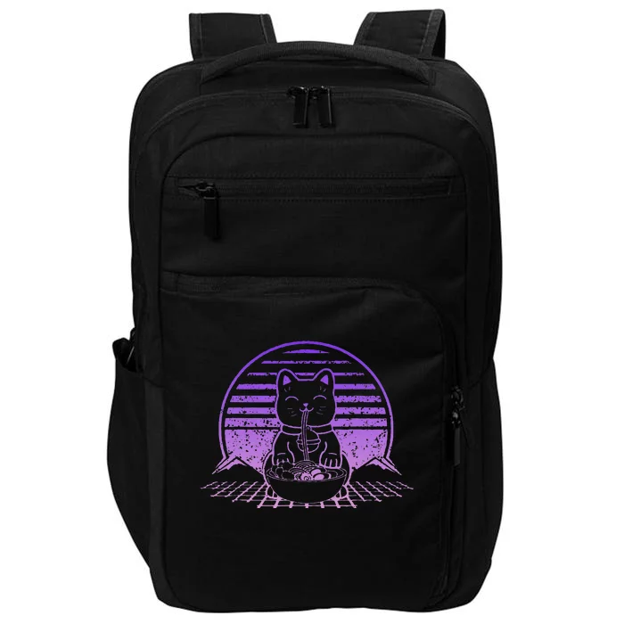 Japan Culture Ramen Anime Style Vintage Food Impact Tech Backpack