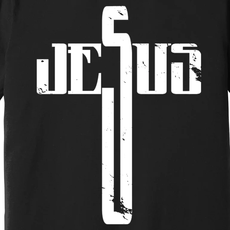 Jesus Cross Symbol Limited Edition Premium T-Shirt