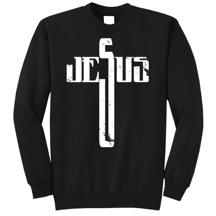 Jesus Cross Symbol Limited Edition Tall Sweatshirt