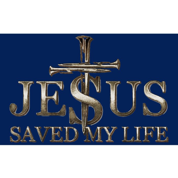 Jesus Christ Saved My Life Gift Bumper Sticker