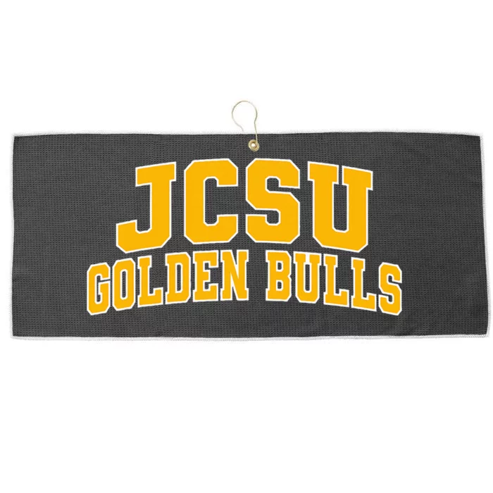 Johnson C. Smith University Golden Bulls 04 Large Microfiber Waffle Golf Towel