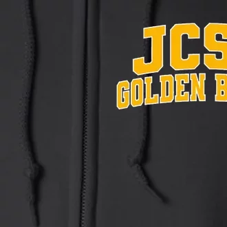 Johnson C. Smith University Golden Bulls 04 Full Zip Hoodie