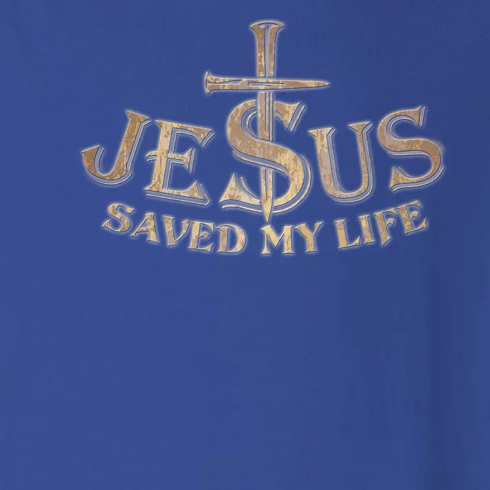 Jesus Christ Saved My Life Toddler Long Sleeve Shirt