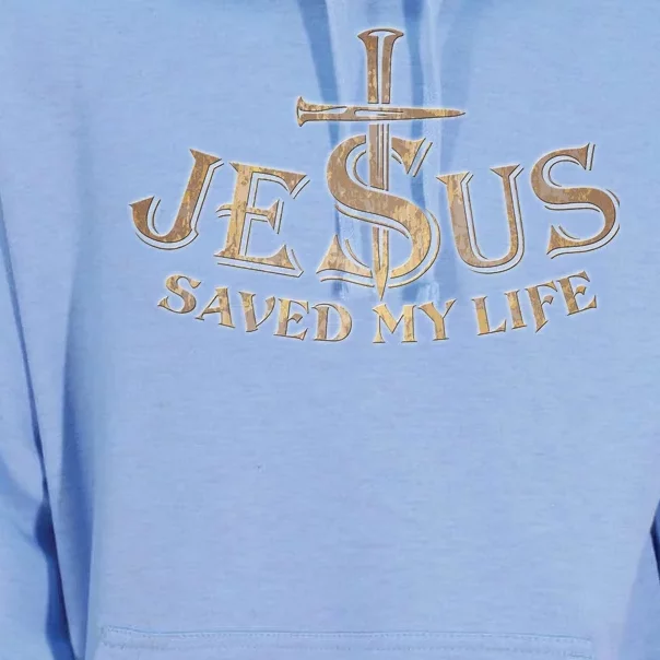 Jesus Christ Saved My Life Unisex Surf Hoodie