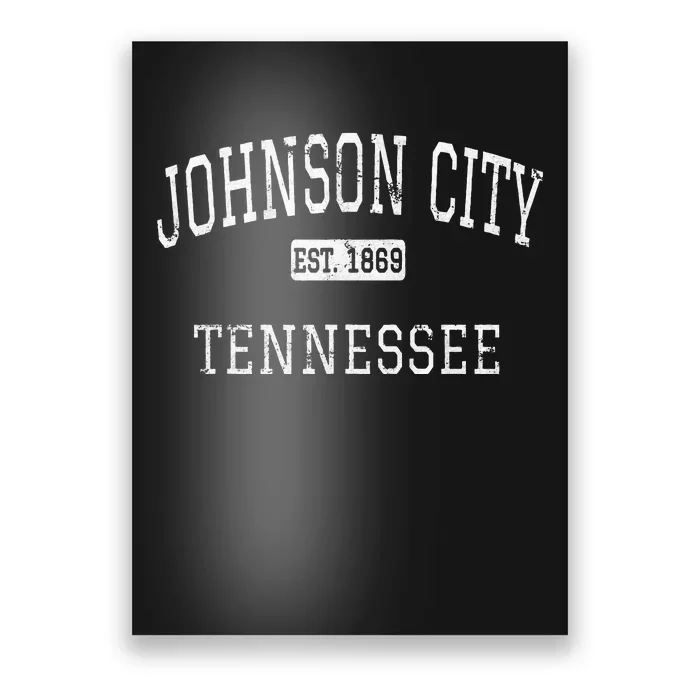 Johnson City Tennessee Tn Vintage Poster