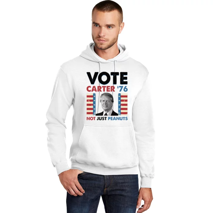 Jimmy Carter Vote Carter '76 Not Just Peanuts Hoodie