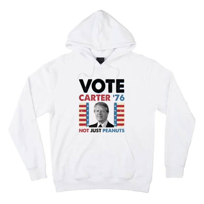 Jimmy Carter Vote Carter '76 Not Just Peanuts Hoodie