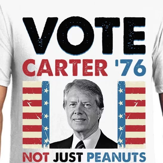 Jimmy Carter Vote Carter '76 Not Just Peanuts Pajama Set