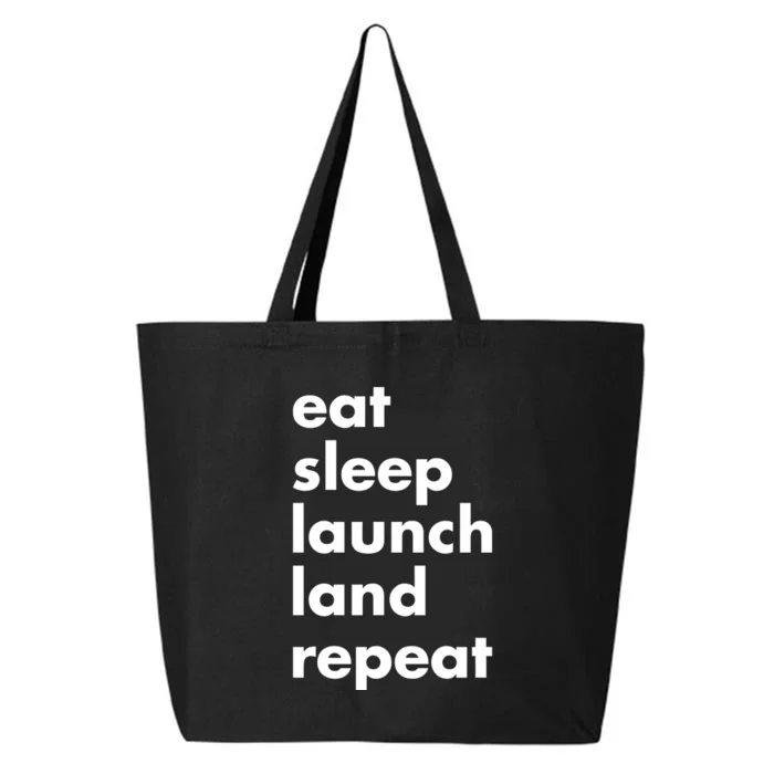 Jen Crowley Wearing Eat Sleep Launch Land Repeat 25L Jumbo Tote