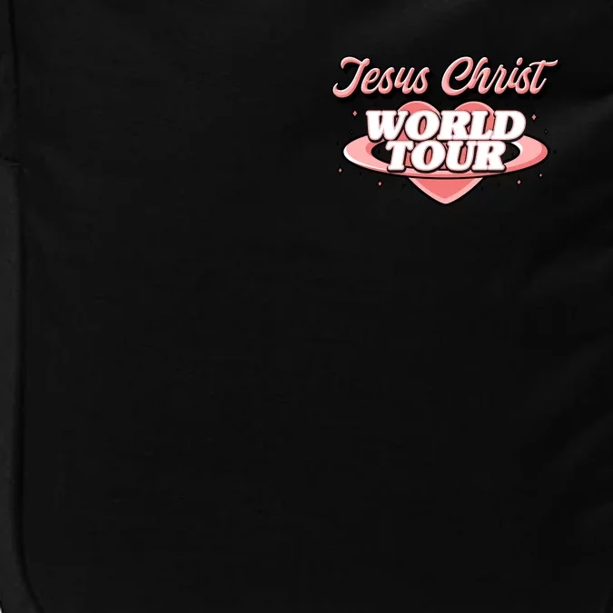 Jesus Christ World Tour Christian Faith Front & Back Impact Tech Backpack