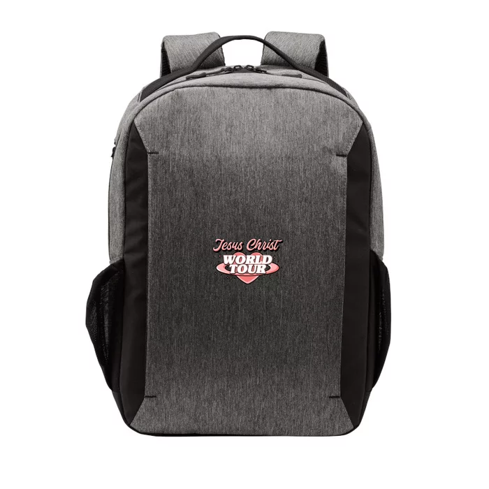 Jesus Christ World Tour Christian Faith Front & Back Vector Backpack