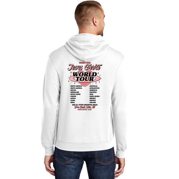 Jesus Christ World Tour Christian Faith Hoodie