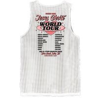 Jesus Christ World Tour Christian Faith Mesh Reversible Basketball Jersey Tank