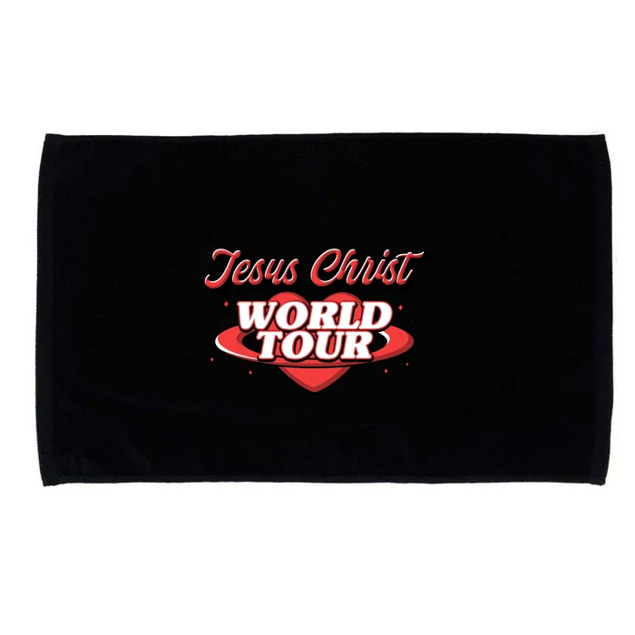 Jesus Christ World Tour Microfiber Hand Towel