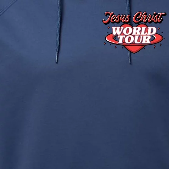 Jesus Christ World Tour Performance Fleece Hoodie