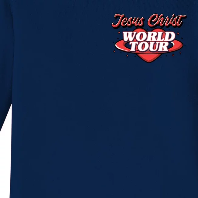 Jesus Christ World Tour Baby Long Sleeve Bodysuit