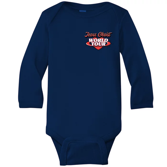 Jesus Christ World Tour Baby Long Sleeve Bodysuit