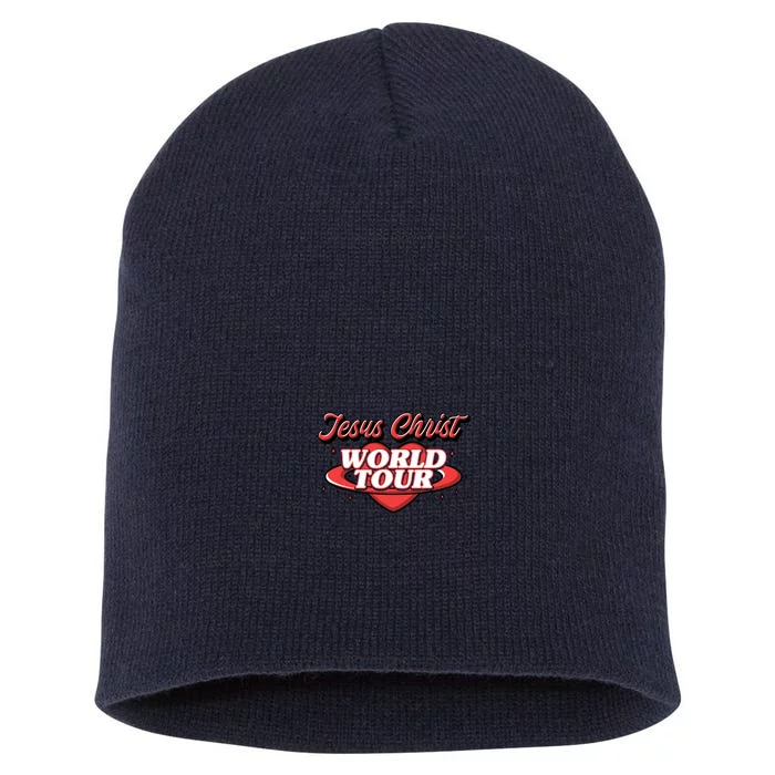 Jesus Christ World Tour Short Acrylic Beanie