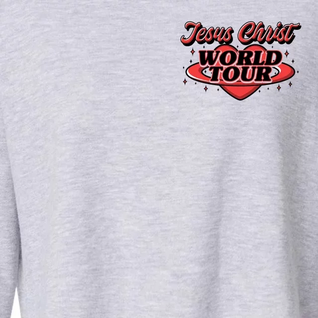 Jesus Christ World Tour Cropped Pullover Crew