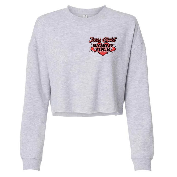 Jesus Christ World Tour Cropped Pullover Crew