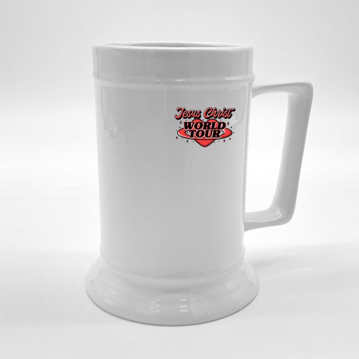 Jesus Christ World Tour Front & Back Beer Stein