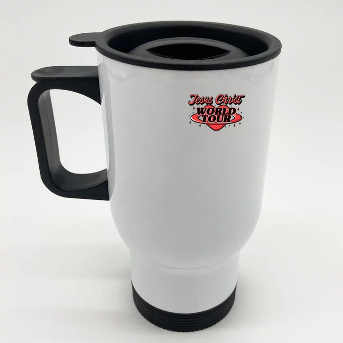 Jesus Christ World Tour Front & Back Stainless Steel Travel Mug