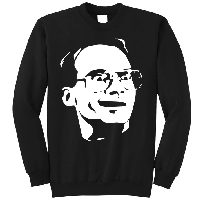 Jim Cornette Wearing Jim Cornette Face Tall Sweatshirt