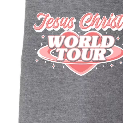 Jesus Christ World Tour Christian Concert Music Front & Back Doggie 3-End Fleece Hoodie