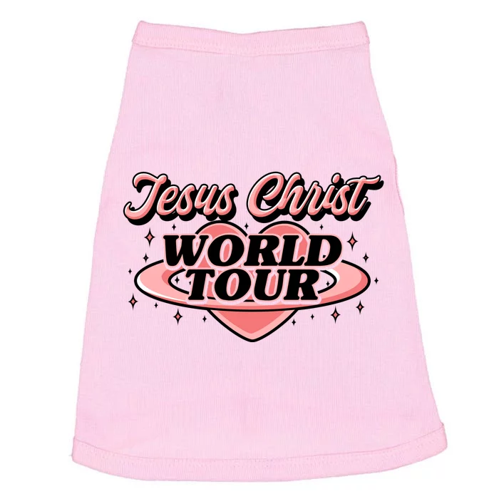 Jesus Christ World Tour Christian Concert Music Front & Back Doggie Tank