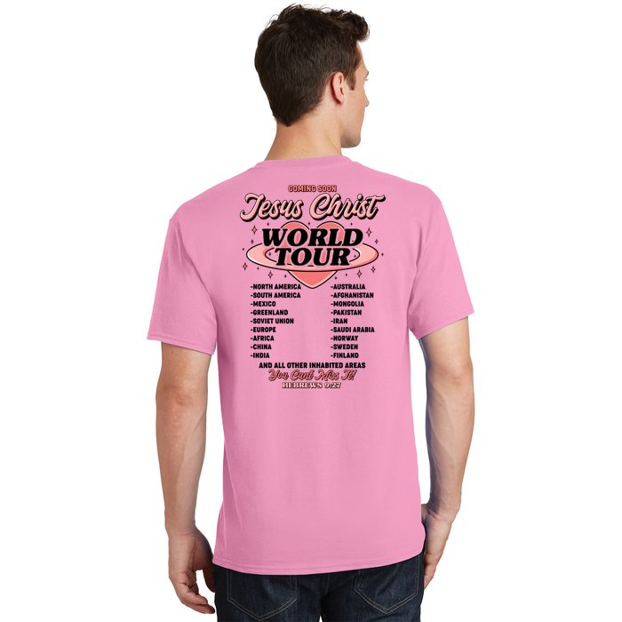 Jesus Christ World Tour Christian Concert Music T-Shirt